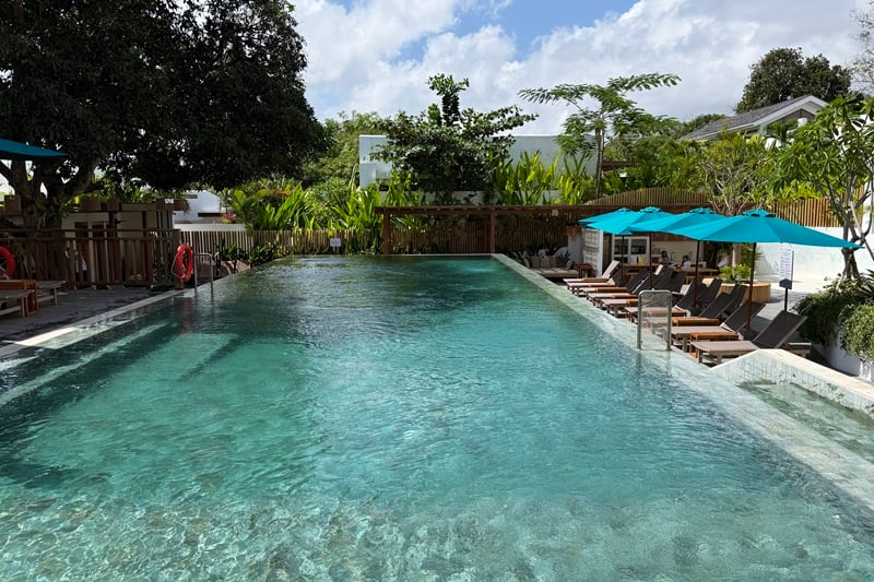 Family Nest swimming pool in Bingin Uluwatu Bali