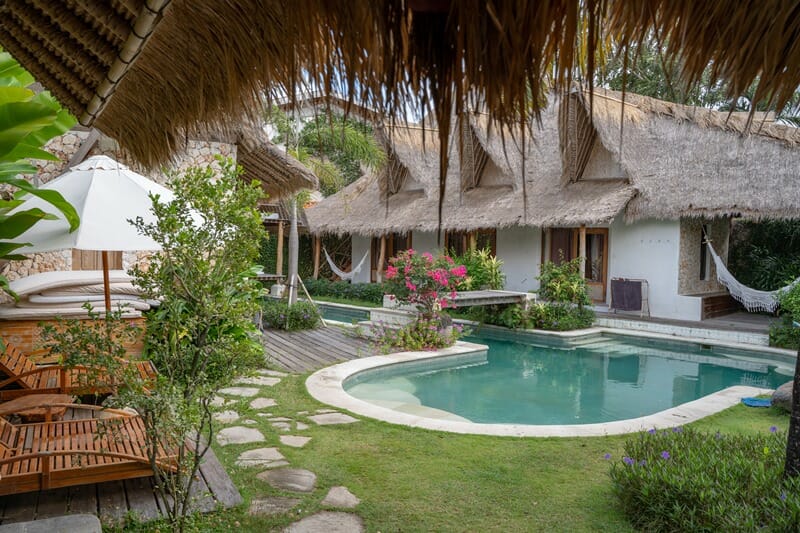Villa at Mu Bungalows in Bingin Uluwatu in Bali