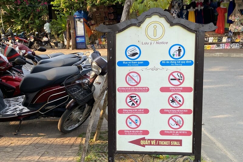 Hoi An Ancient Town entry rules and ticket in Vietnam