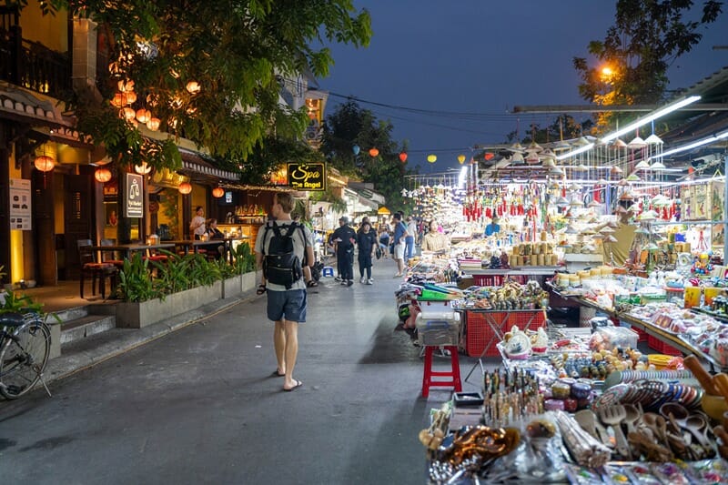 Hoi An Night Market in Vietnam
