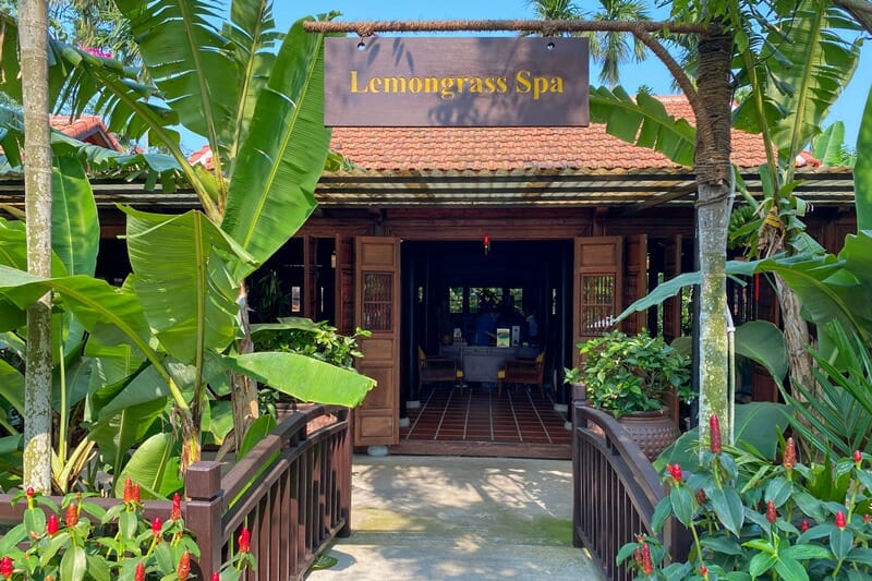 Lemongrass Spa at Ann Retreat in Hoi An Vietnam
