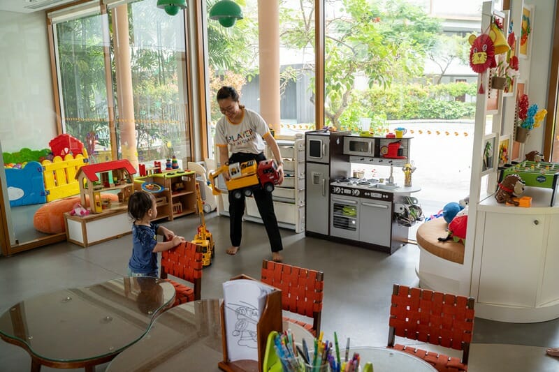 Babysitting service at Angsana Lang Co in Vietnam