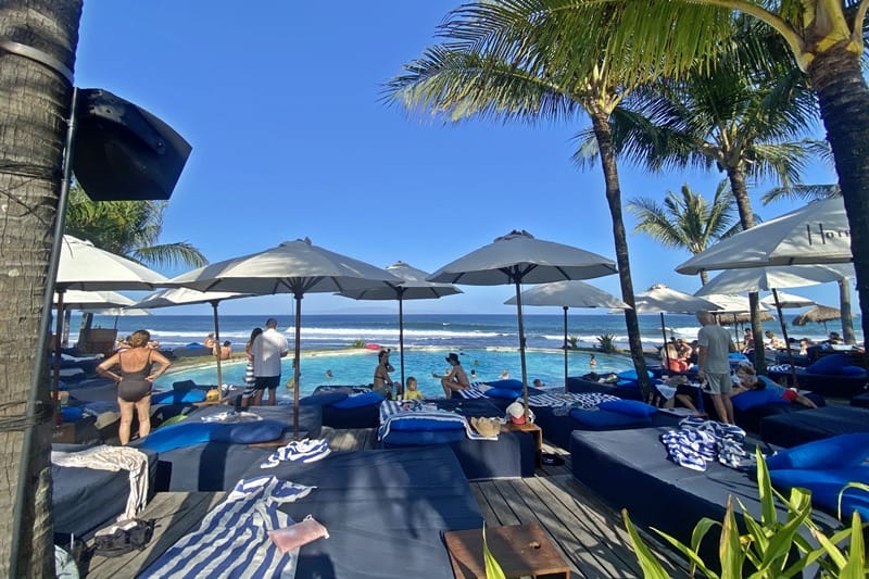 Hotel Komune Beach Club in Bali Indonesia