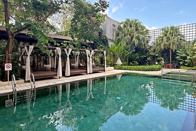 Maison Aurelia hotel pool in Sanur Bali