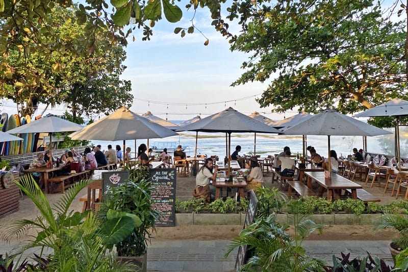 Soul on the Beach restaurant in Sanur Bali