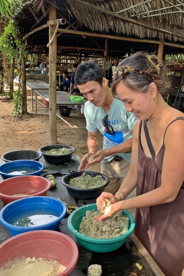 Elephant cooking class at Samui Elephant Haven in Koh Samui