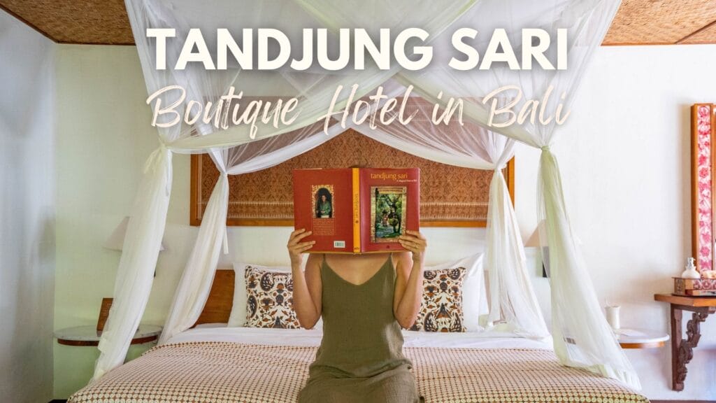 Tandjung Sari luxury hotel in Bali video thumbnail