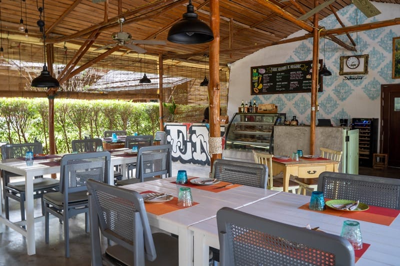 The Farm Table restaurant at The Namkhan in Luang Prabang Laos