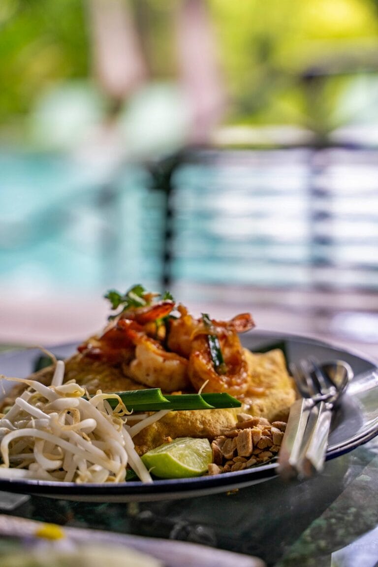 Pad Thai at the Intercontinental Khao Yai in Thailand