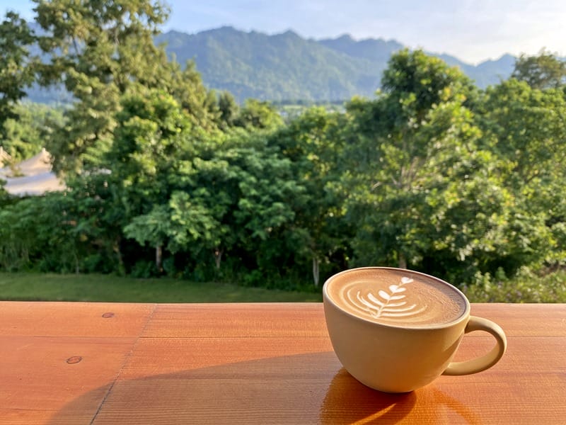 Coffee at Marasca Khao Yai in Thailand