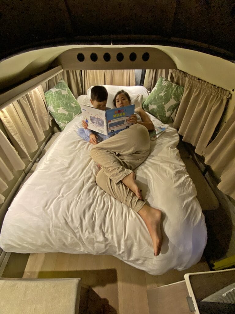 Glamping caravan at Marasca Khao Yai in Thailand