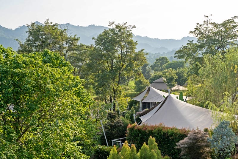 Luxury glamping in Khao Yai at Marasca Khao Yai Thailand
