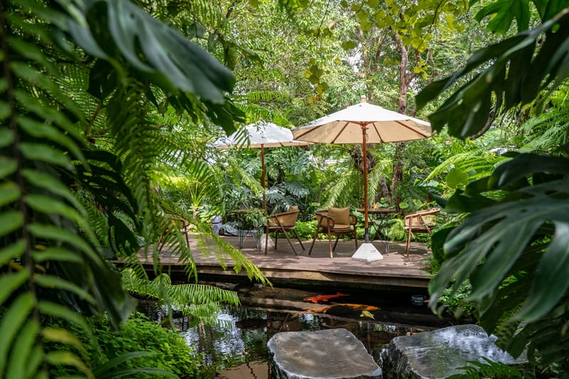 Timber Tales cafe in Khao Yai in Thailand