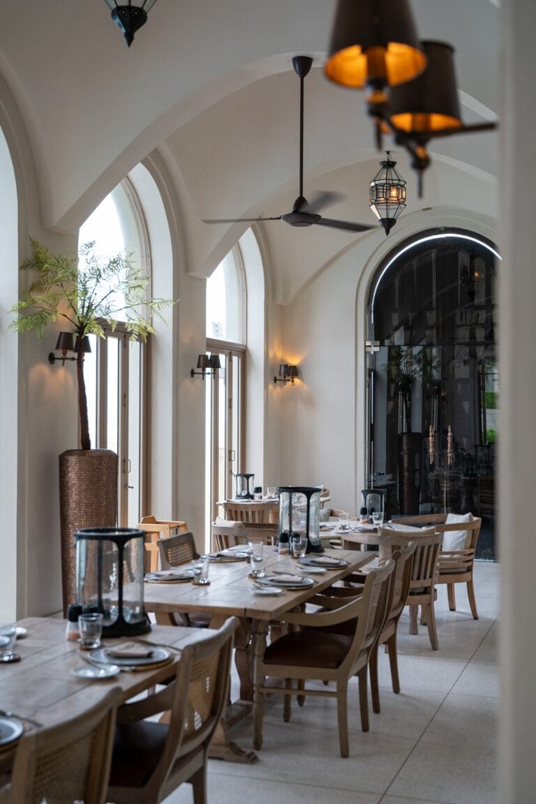 Devasom Beach Grill in Khao Lak Thailand interior