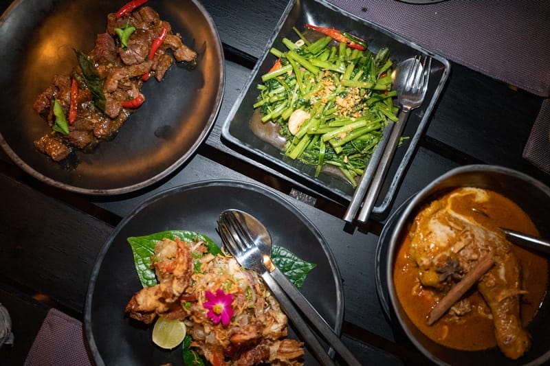 Dinner at Black Ginger in The Slate Phuket Thailand