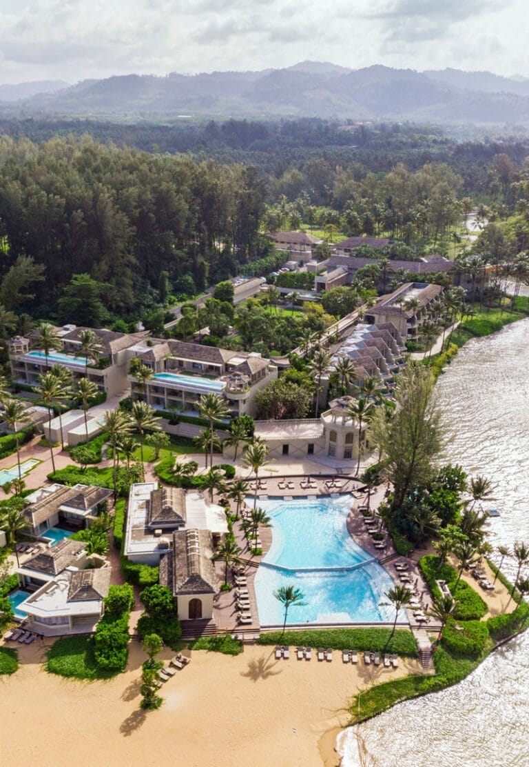 Drone photo of Devasom Khao Lak in Thailand