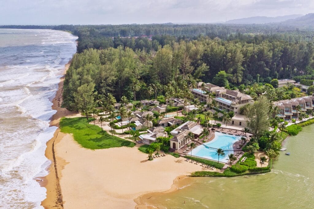 Drone photo of Devasom Khao Lak in Thailand