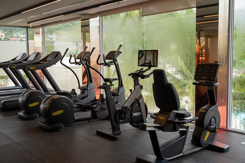 Fitness center at Centara Karon Resort in Phuket in Thailand