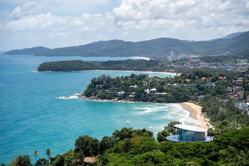 Kata Noi Kata and Karon Beaches in Phuket Thailand