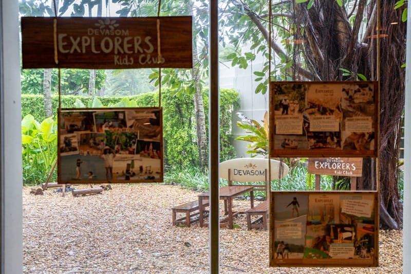 Kids club at Devasom Khao Lak in Thailand