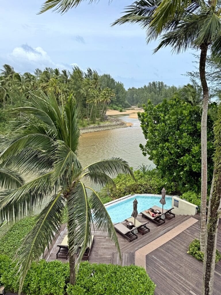 Kids pool at Devasom Khao Lak in Thailand
