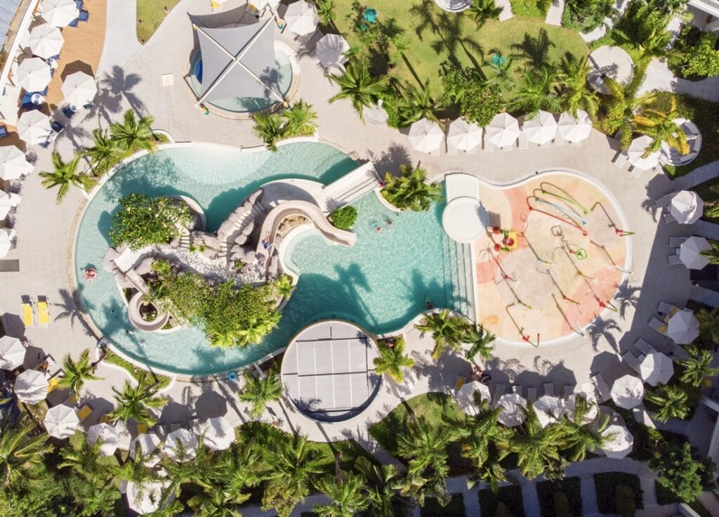 Lagoon pool at Centara Karon Resort Phuket in Thailand