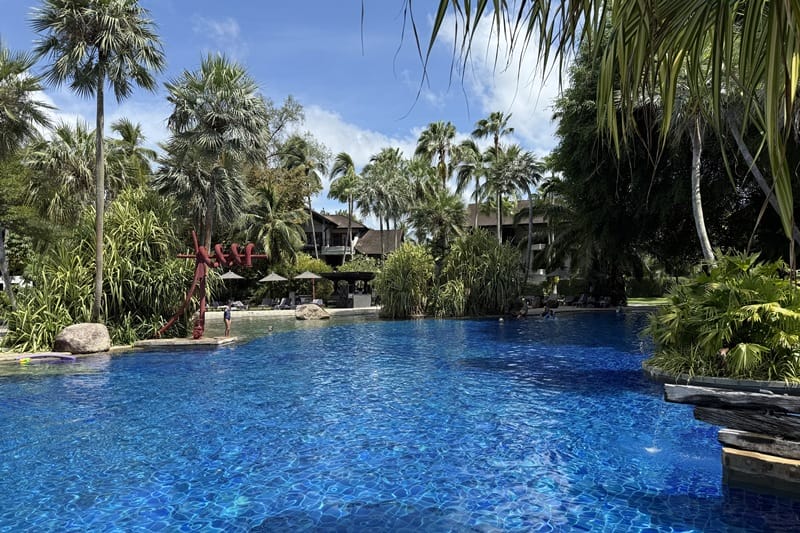 Lagoon pool at The Slate Phuket in Thailand