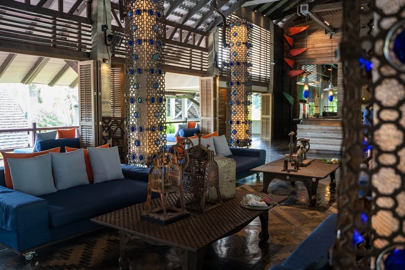 Lobby area at The Slate Phuket in Thailand
