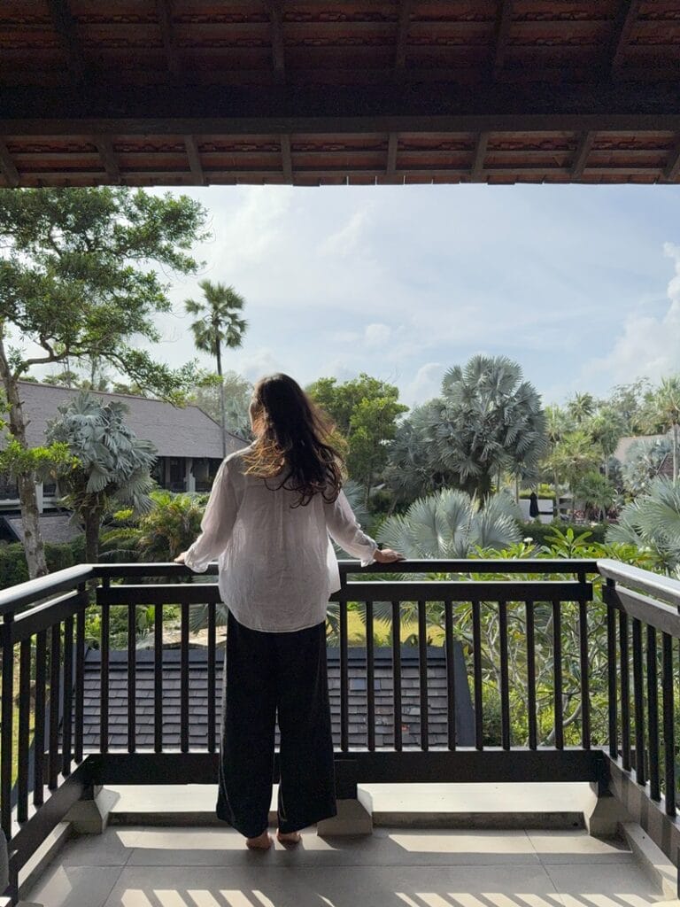 Private balcony at The Slate Phuket in Thailand