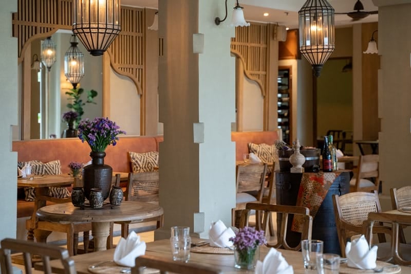 TAKOLA restaurant at Devasom Khao Lak in Thailand