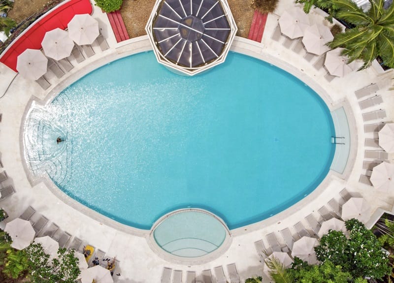 Terrace pool at Centara Karon Resort in Phuket Thailand