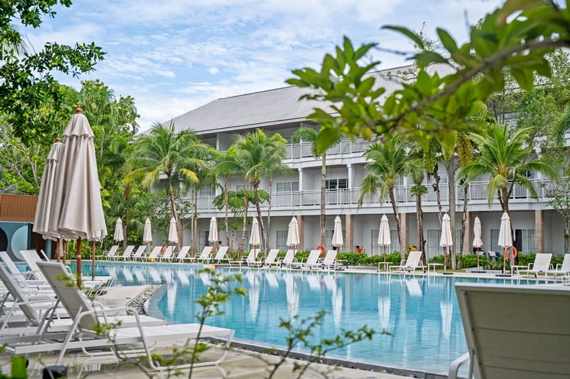 Tropicale pool at Centara Karon Resort Phuket in Thailand