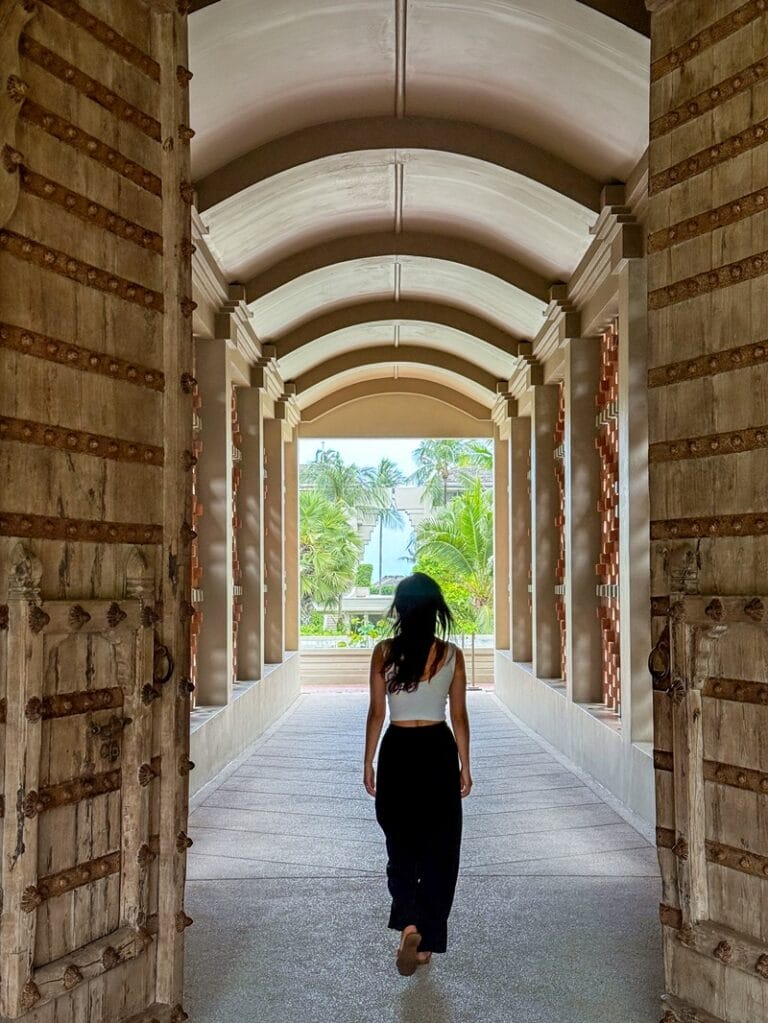 Walkway at Devasom Khao Lak in Thailand