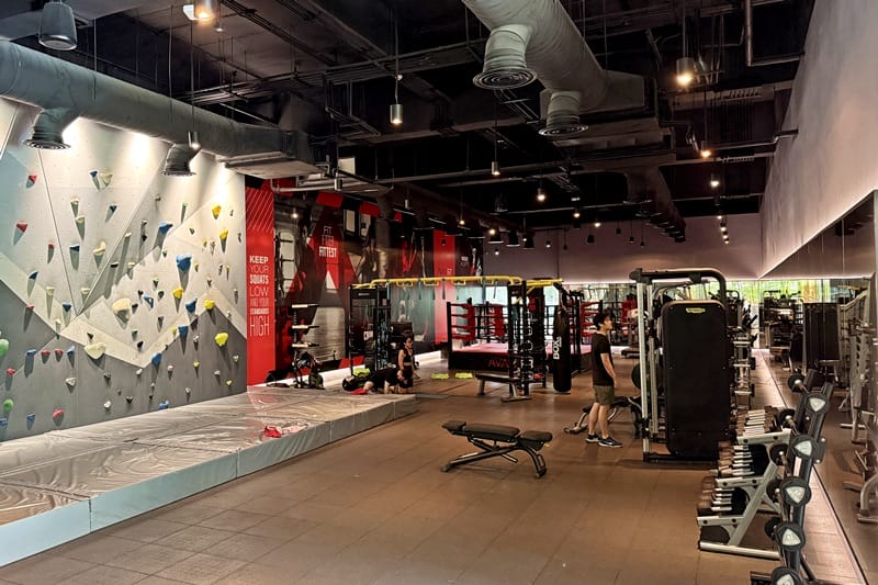 Gym at Avani Khao Lak in Thailand