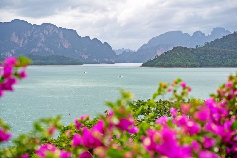 Khao Sok National Park viewpoint in Thailand