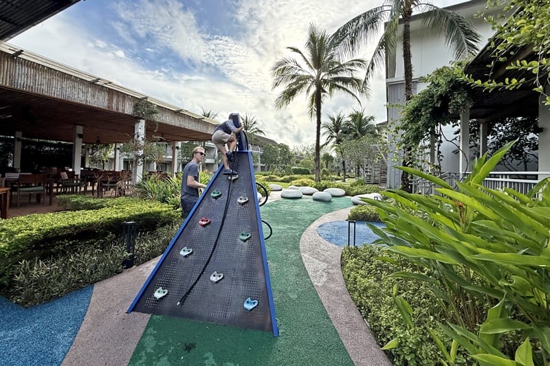 Outrigger Khao Lak in Thailand outdoor playground