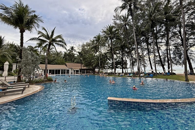 Outrigger Khao Lak in Thailand pool