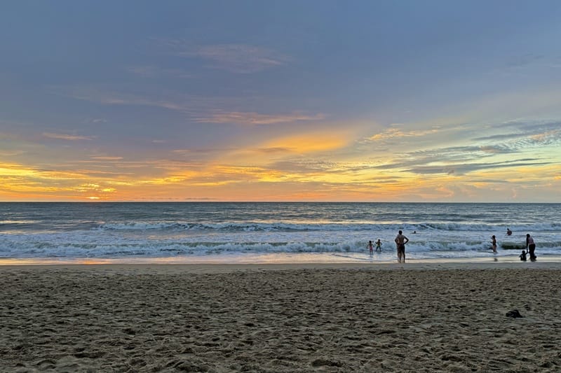 Sunset in Khao Lak Thailand