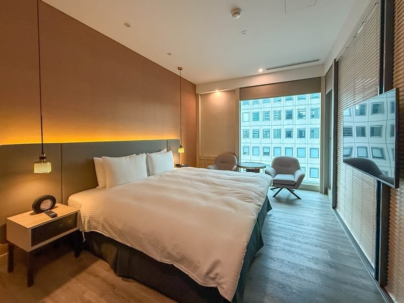 Parkview Taipei hotel in Taiwan bedroom