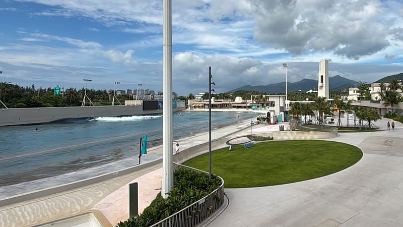 Riyue Bay Surf Resort in Wanning Hainan China