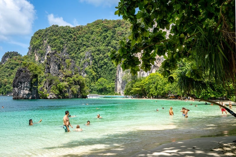 Hong Island beach in Thailand