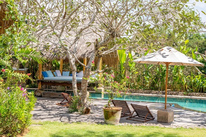 Kubuku villa at Mu Bungalows in Bingin Uluwatu Bali