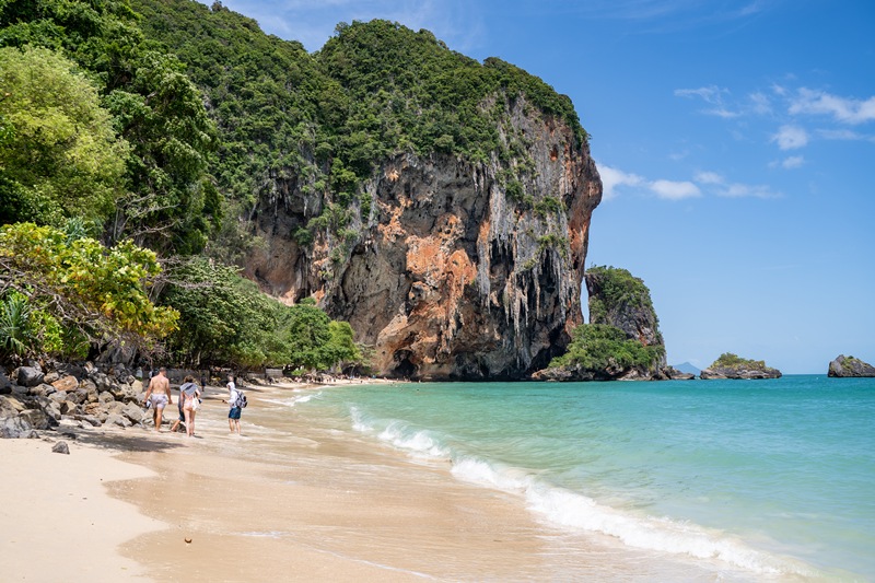 Phra Nang Beach in Railay Krabi Thailand