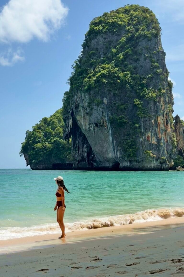 Phra Nang Beach in Railay Krabi Thailand