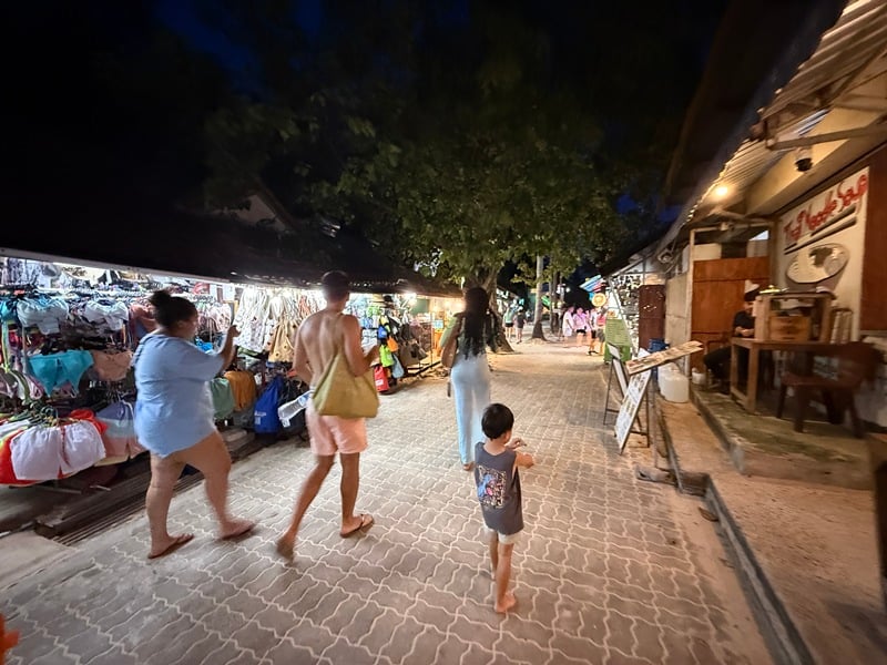 Railay Walking Street in Krabi Thailand