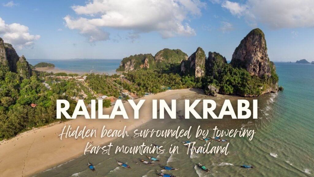 Railay in Krabi Thailand video thumbnail