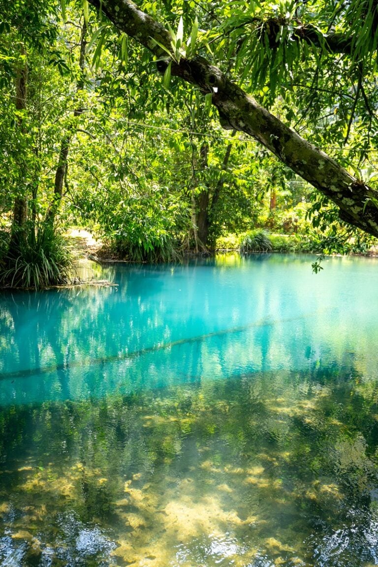 Sa Kaeo Blue Lagoon in Krabi Thailand